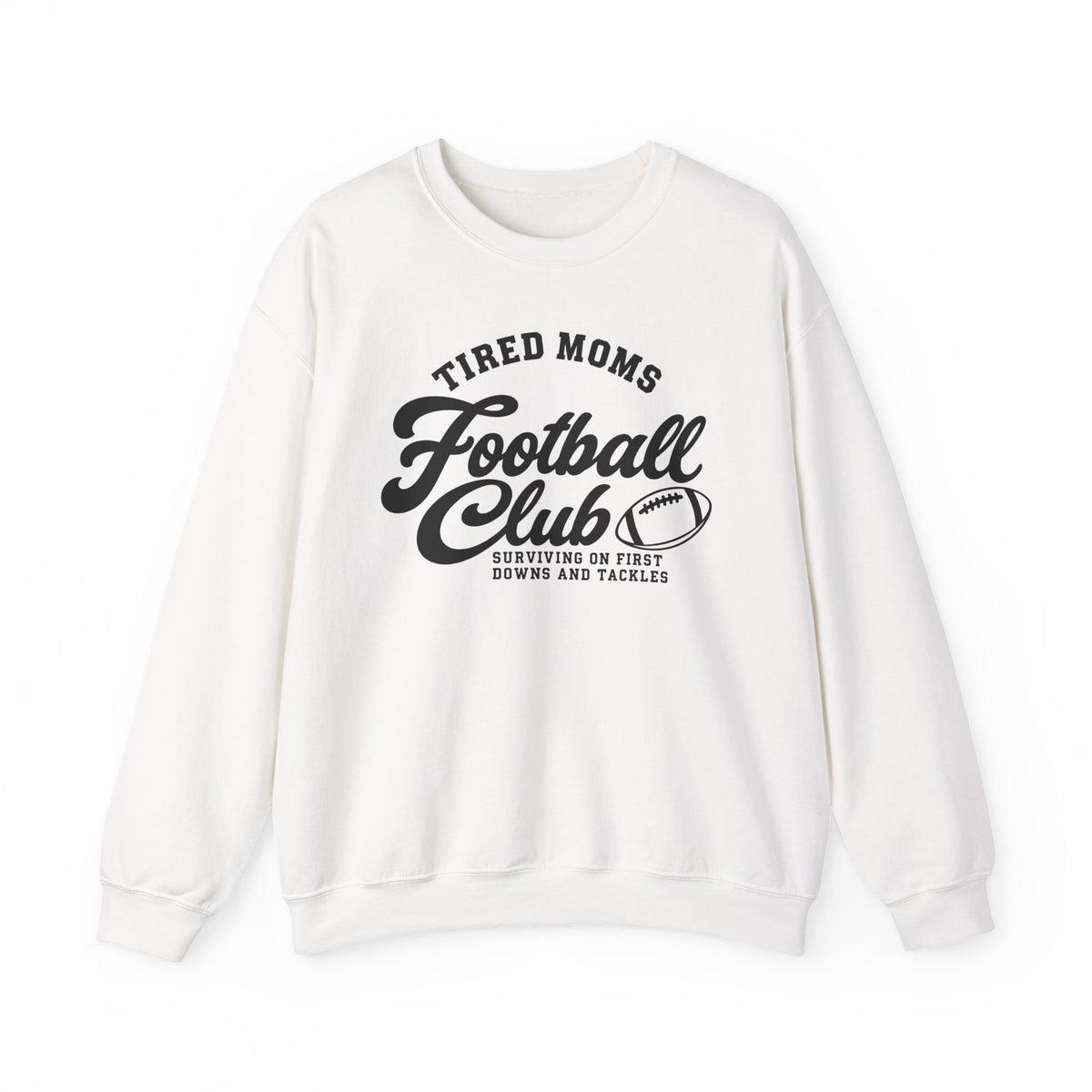 Tired Moms Football Club— Black Print