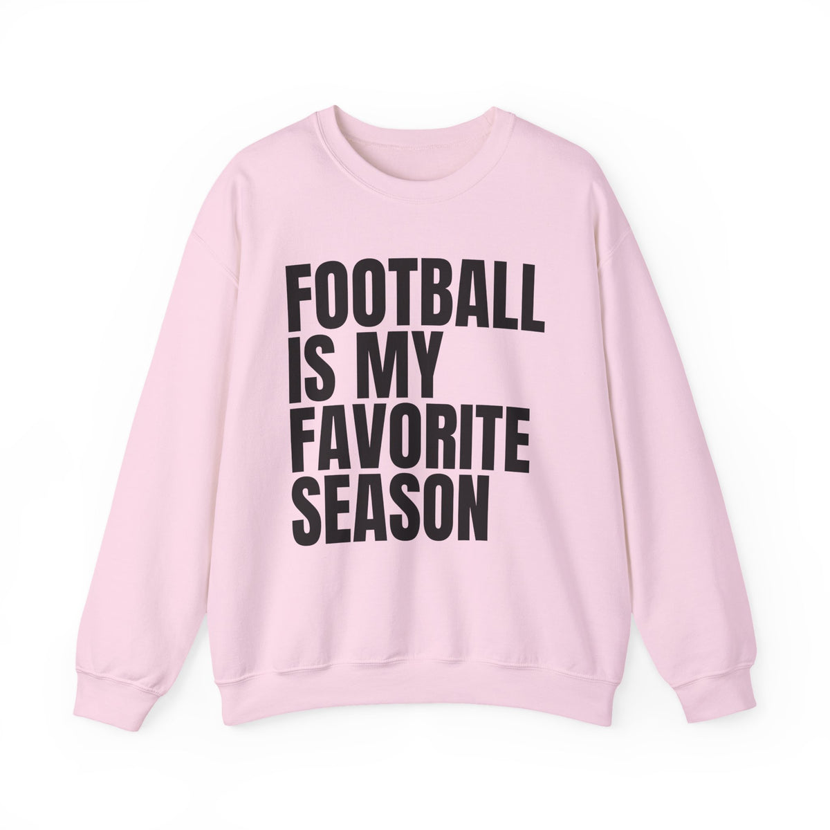 Football Is My Favorite Season Crewneck Sweatshirt