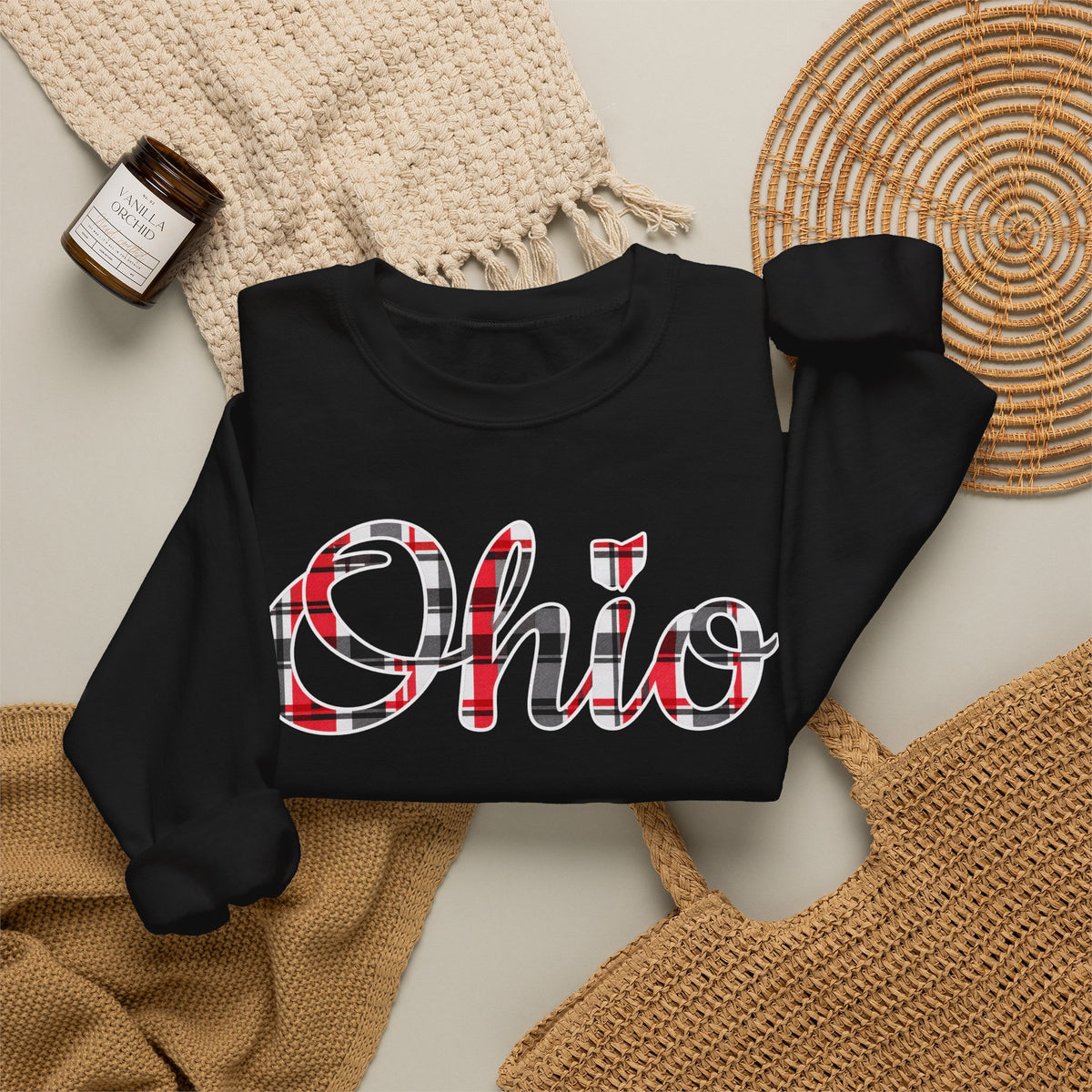Tartan Plaid Script Ohio