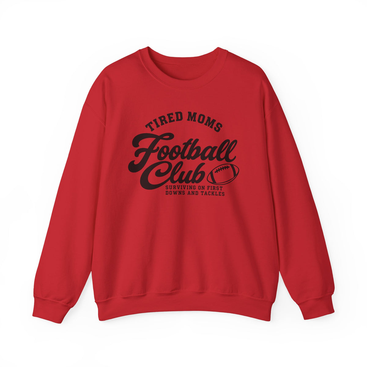 Tired Moms Football Club— Black Print