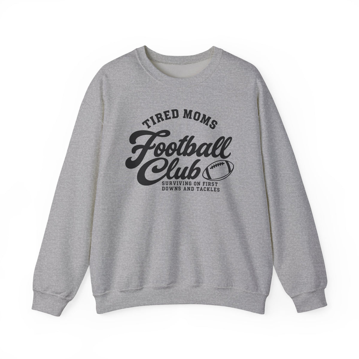 Tired Moms Football Club— Black Print