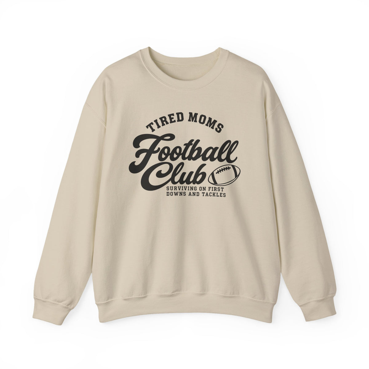 Tired Moms Football Club— Black Print